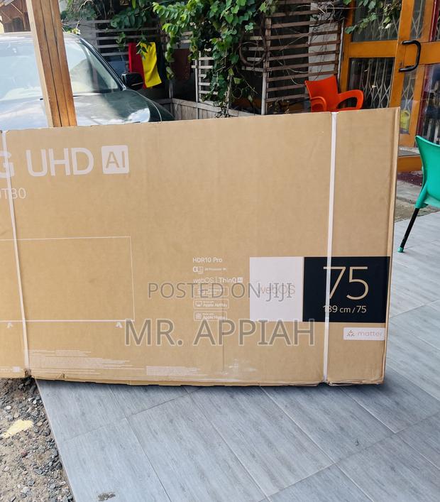 Newly Made Lg 75ur78 75” Uhd Smart Screen Tv(2023)Black · Photo 2
