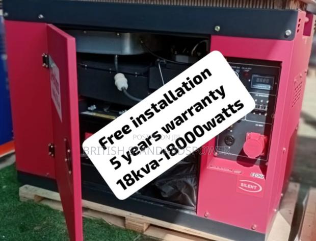 Grid Optimisation 18kva Silent Diesel Generator · Photo 1