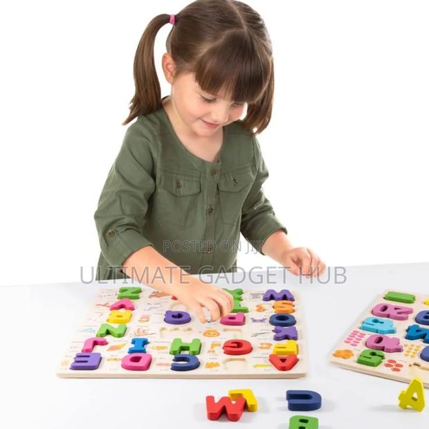 Wooden Alphabet Number Puzzle · Photo 3