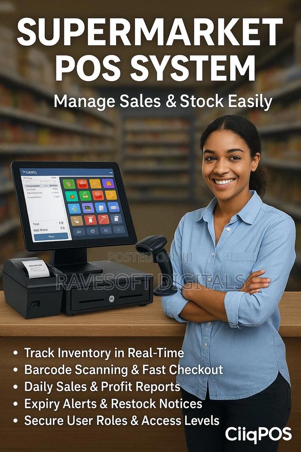 Supermarket Pos System – Manage Sales Stock Easily! · Photo 1