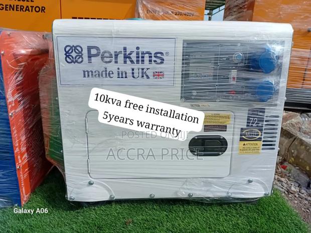 Power That Care With Perkins 10kva 13000wats Diesel Silent · Photo 1