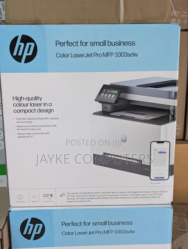 Hp Color Laserjet 3303fdw –Wireless, Print, Scan, Copy · Photo 3