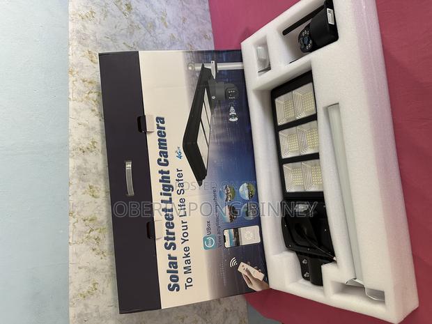 4g Solar Light With Camera Ubox 4g Sim Universal · Photo 6
