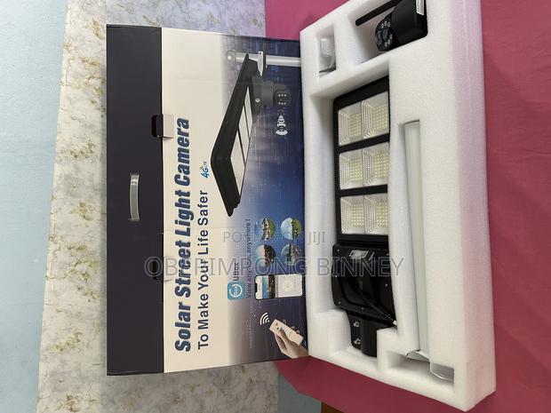 4g Solar Light With Camera Ubox 4g Sim Universal · Photo 5