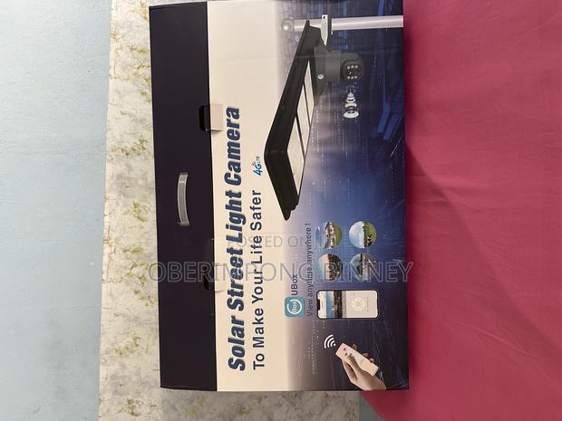 4g Solar Light With Camera Ubox 4g Sim Universal · Photo 4