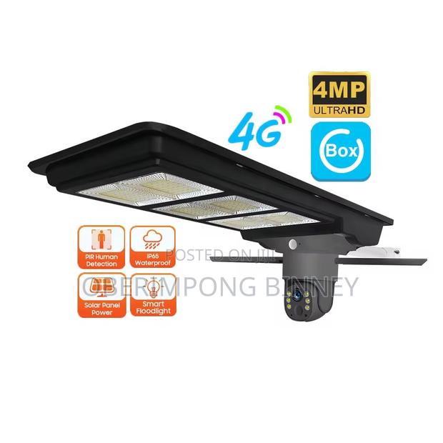 4g Solar Light With Camera Ubox 4g Sim Universal · Photo 1