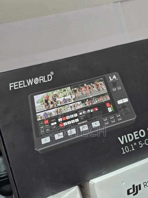 Feelworld L4 5 Channel Multi Format Video Switcher Streamer · Photo 6