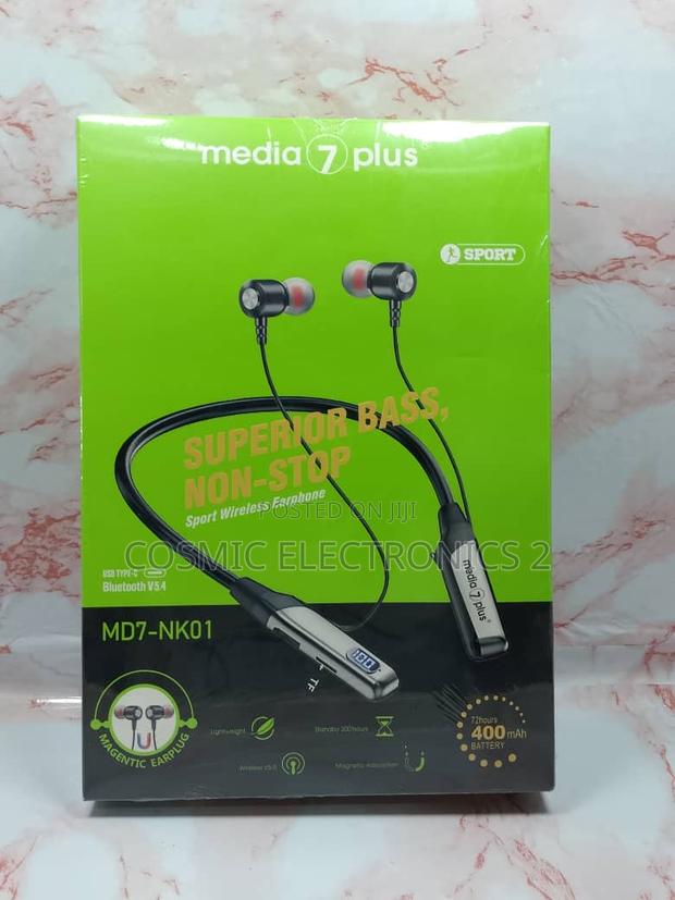Media 7 Plus Neckband – Model MDK-Nk01 · Photo 1