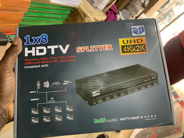 Hdmi Splitter 8 Ports for / Video · Photo 1