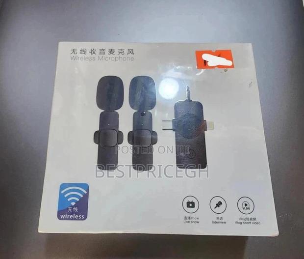 3-in-1 Wireless Lavalier Microphone · Photo 1