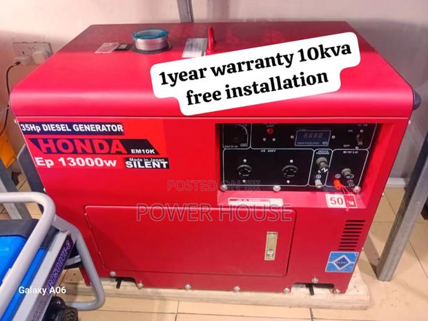 Executive Regal Amp 10kva 13000watts Honda Diesel Generator · Photo 1
