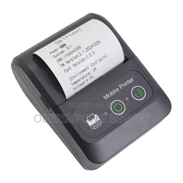 Printer Receipt Rechargeable 58mm( Bluetooth and Usb) · Photo 1