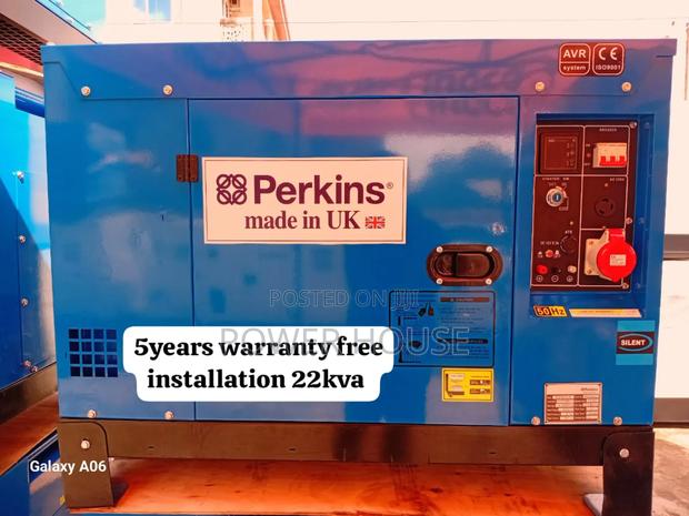 Magnified Ignite 18kva Diesel Generator 18kva Perkins · Photo 1