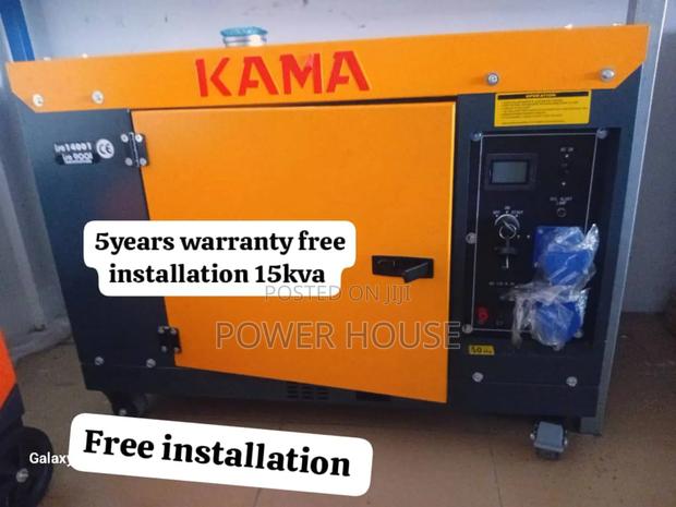 Magnified Noble Watts 16500watts 15kva Kama Diesel Generator · Photo 1