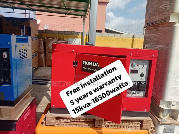 Pure Sine Wace Power 15kva Silent Diesel Generator · Photo 1