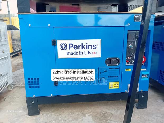 Smoth Power Smoth Life With Perkins 22kva Diesel Generator · Photo 1