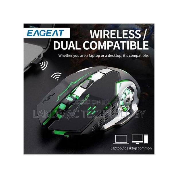 Bluetooth 2.4ghz -Speed Wireless Rechargeable Game Mouse · Photo 4