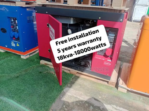 Copper Wound Engine 18kva Silent Perkins Diesel Generator · Photo 1