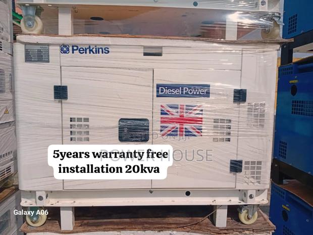 Magnified Elite Tap 20kva Diesel Generator Perkins 20kva · Photo 1