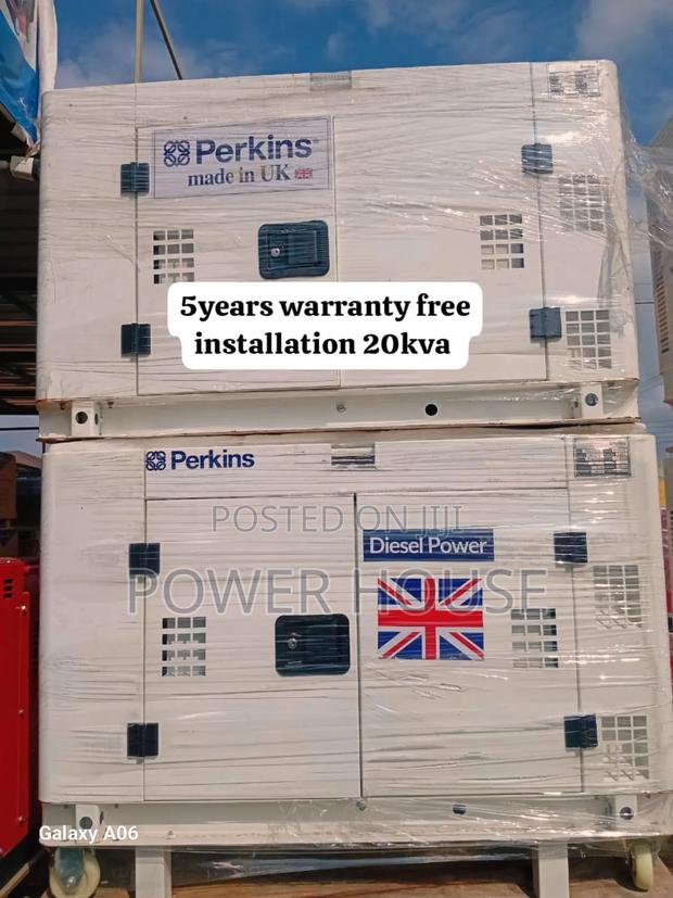 Magnified Ember 20kva Perkins Diesel Generator 20kva · Photo 1