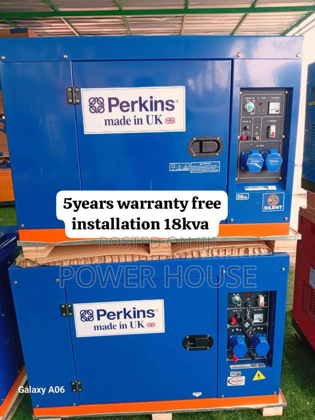Magnified Hyper Base 18kva Perkins Diesel Generator 18kva · Photo 1