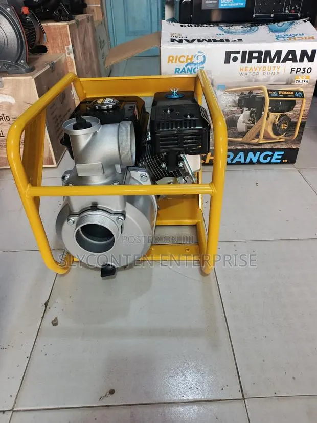 Firman 6.5hp Water Pump (3" Petrol) · Photo 1