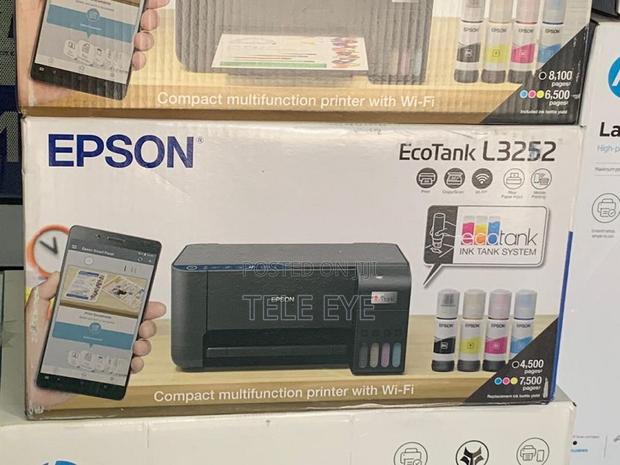 Epson Ecotank L3252 Print Scan Copy Colour Printer · Photo 1
