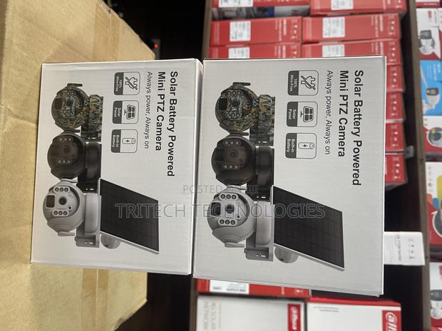 Hikview 4g 12x Zoom Dual Lens Solar Battery PTZ Camera Ubox · Photo 2