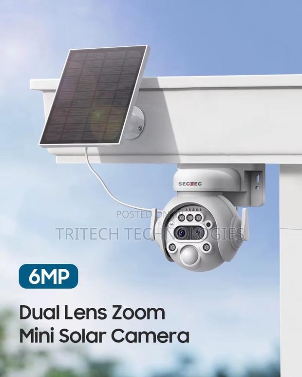Hikview 4g 12x Zoom Dual Lens Solar Battery PTZ Camera Ubox · Photo 1