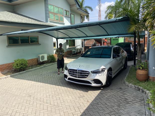 Solid Car Canopy for All Vehicles at Home and Offices · Photo 1
