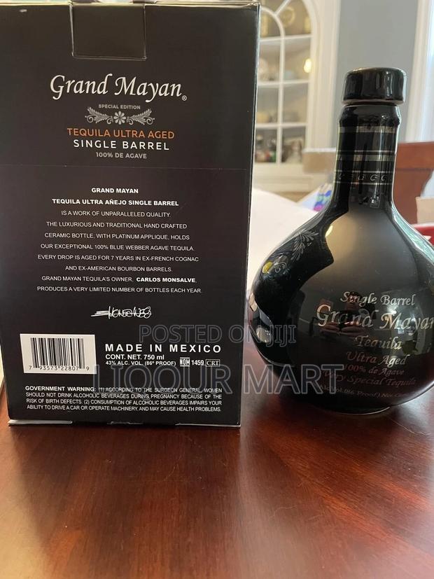 Grand Mayan Single Barrel Ultra Aged Tequila,750ml · Photo 1