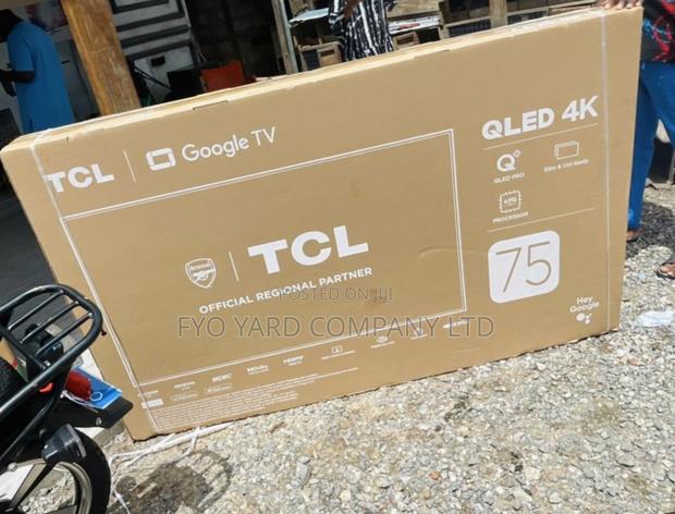 TCL 75′′ Qled Smart Google Andriod Wireless TVTV · Photo 1