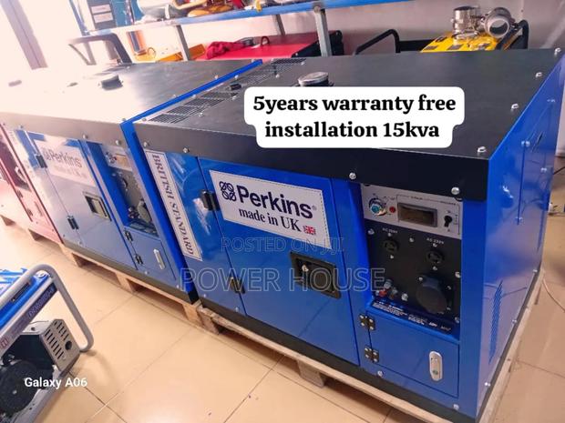 Source Tempest 15kva 16500watts Diesel Perkins Generator · Photo 1