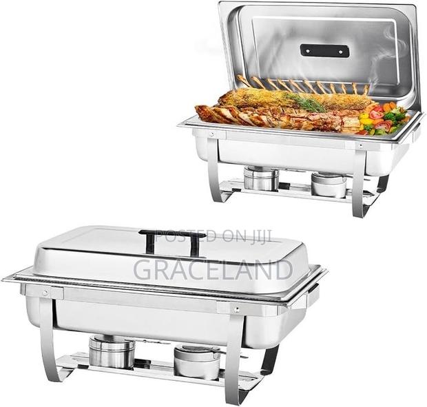This Is Original Chafing Dish Stainless Steel Single 9.5l · Photo 1