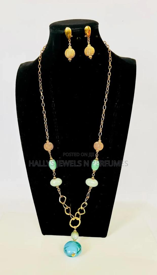 Long Necklace and Earrings Sets, Tarnish-Free · Photo 3