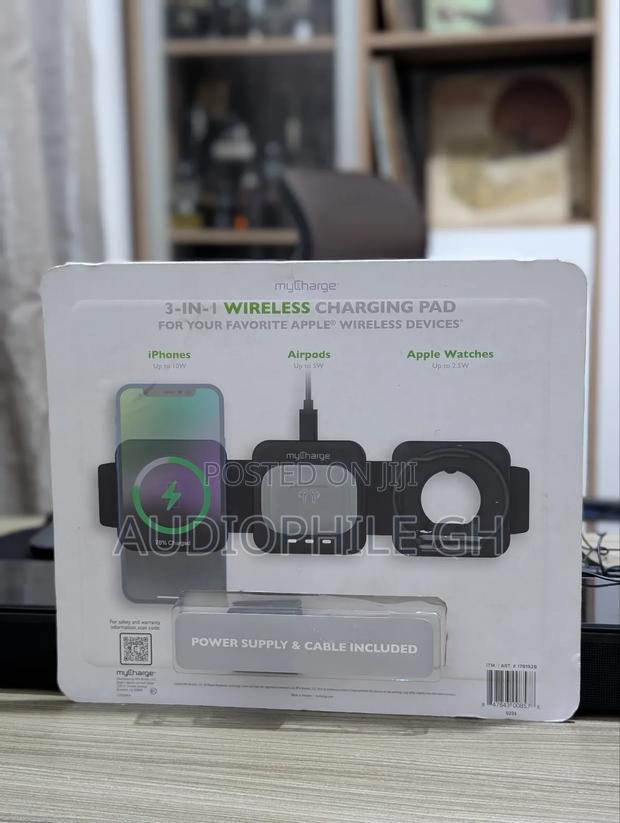 Mycharge 3 in 1 Wireless Charging Pad for Apple Devices · Photo 2