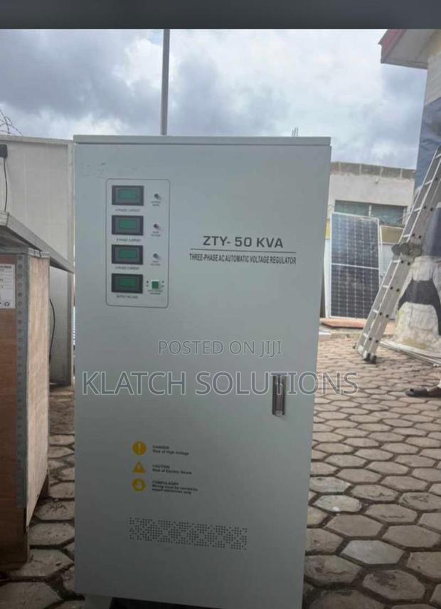 50kva Zty Stabilizer, Avr 3 Phase · Photo 2