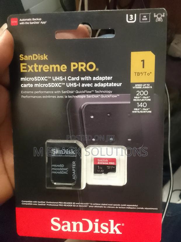 Sandisk Extreme Pro Micro Sd 1tb(200mbs( · Photo 3