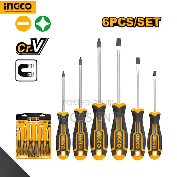 6 PCS Screwdriver Set S2 - Hksds0628 · Photo 1