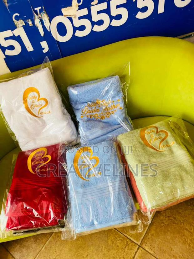 Personalise Towel Embroidery · Photo 1