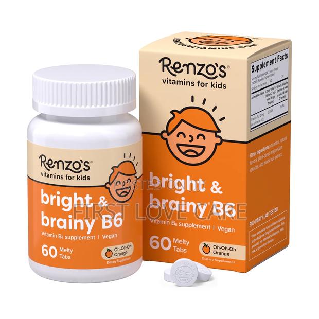 Renzo’S Vitamins for Kids Bright and Brainy B6 · Photo 1