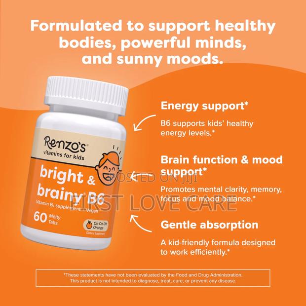 Renzo’S Vitamins for Kids Bright and Brainy B6 · Photo 2
