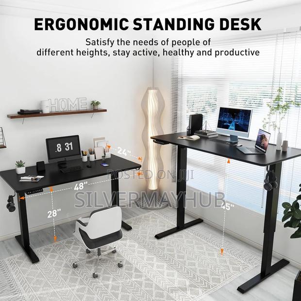 120cm Sit and Stand Electric Adjustable Desk · Photo 2