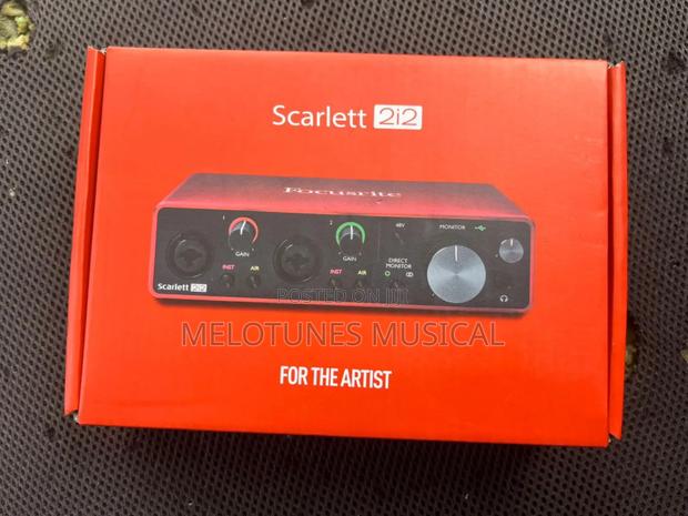 Focusrite Scarlett 2i2 Usb Audio Interface · Photo 3