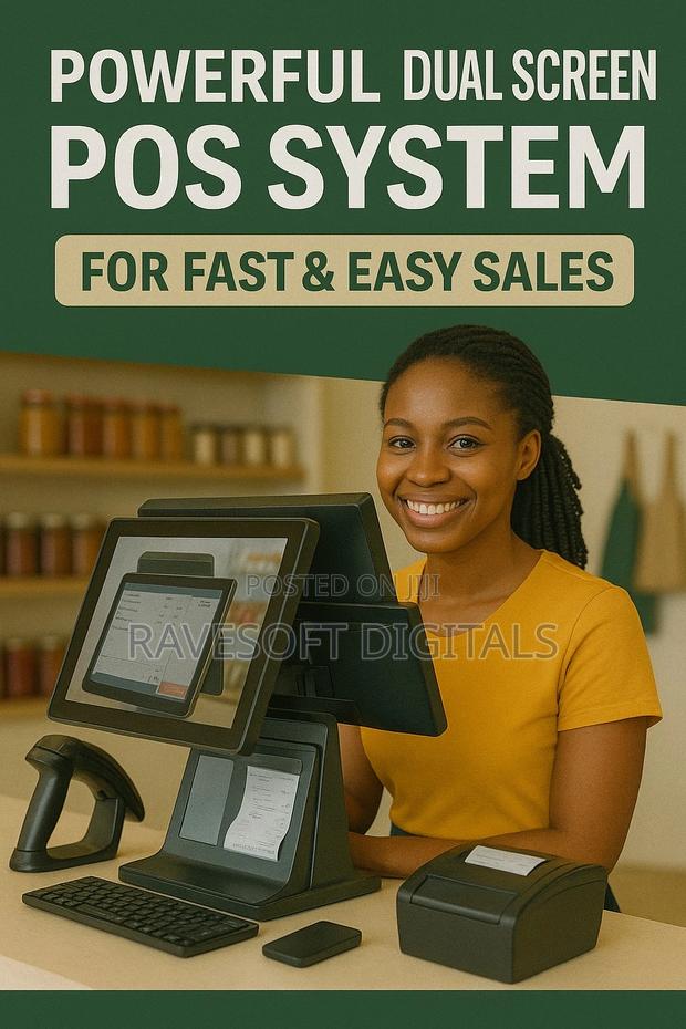 Powerful Dual Screen Pos System For Fast Easy Sales · Photo 1