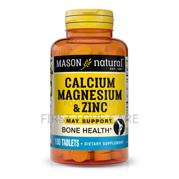 Mason Natural Calcium Magnesium Zinc · Photo 1