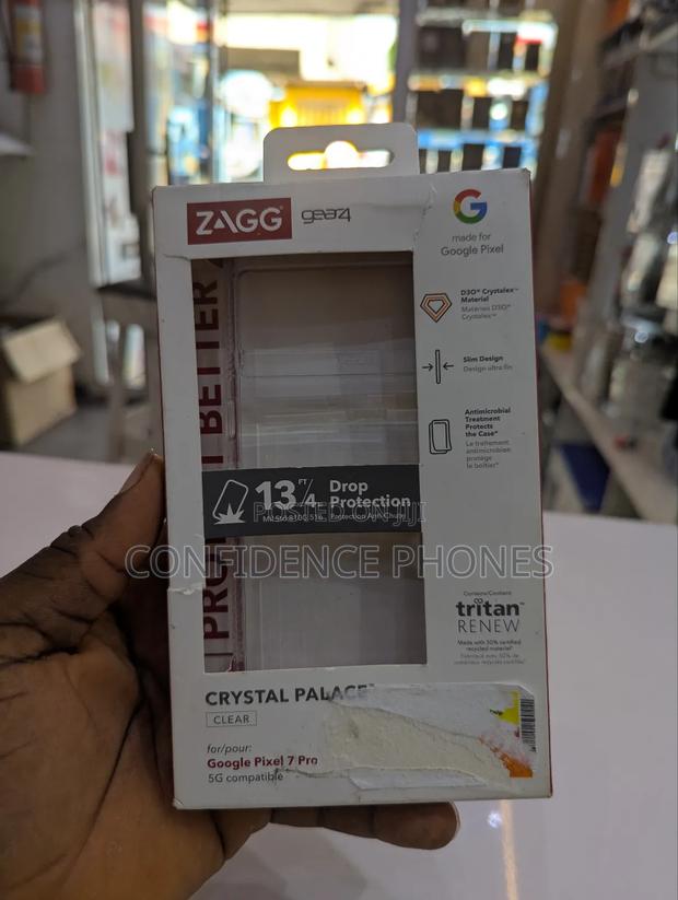 Google Pixel 7 Pro Gear 4 Crystal Clear Case · Photo 1