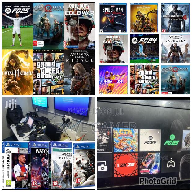 Latest Ps4 Ps5 Games Installations · Photo 1