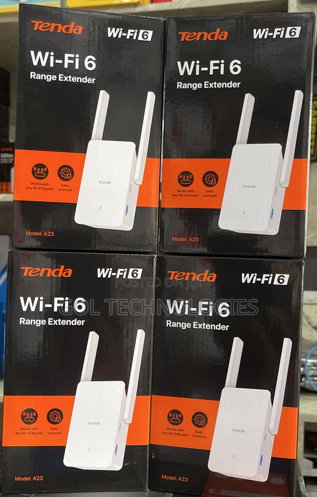 Tenda Wireless Range Extender Wi-Fi 6 Dual Band A23 · Photo 2
