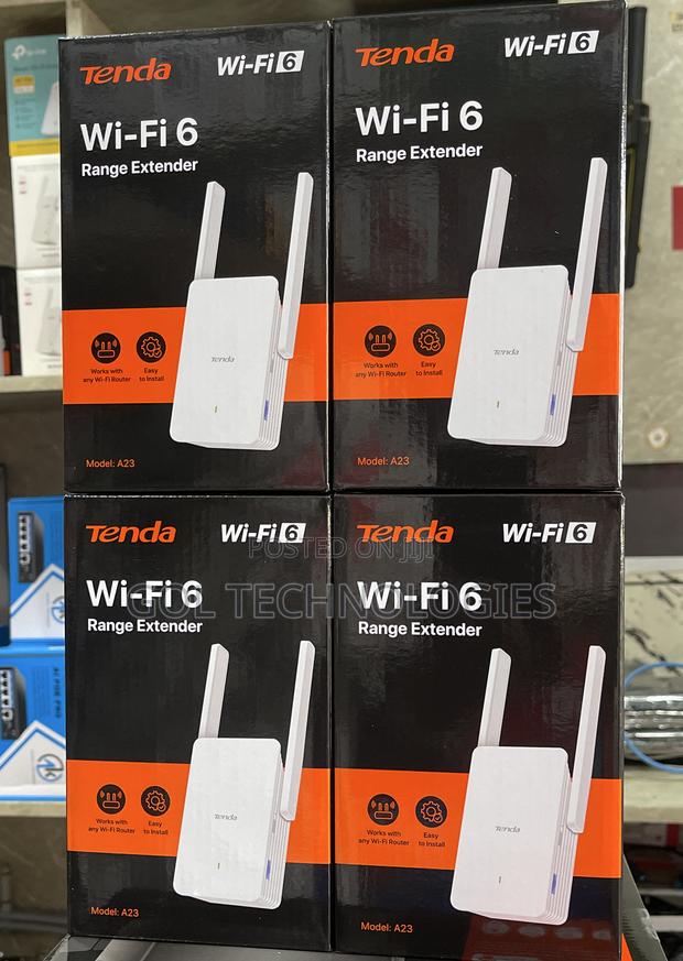 Tenda Wireless Range Extender Wi-Fi 6 Dual Band A23 · Photo 4
